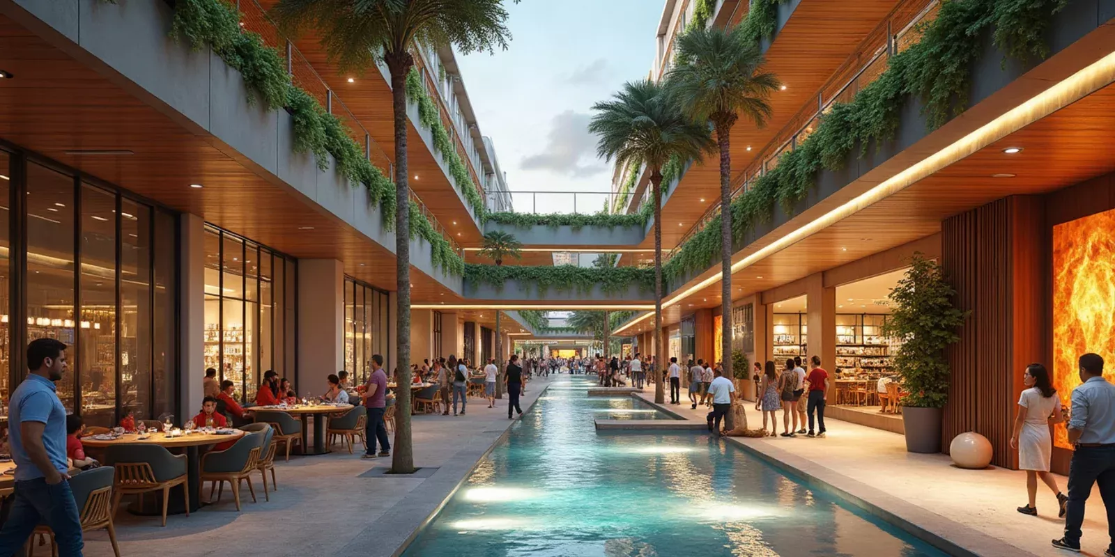 Álamos Lifestyle Center: Comercio y Entretenimiento